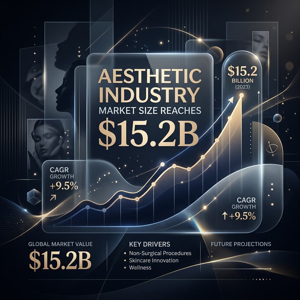 Aesthetic Industry Market Size Reaches $15.2B in 2026: Growth Drivers and Future Projections